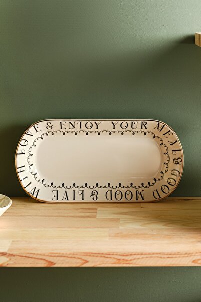 Karaca Farmland Enjoy Derin Kayık Tabak 26 cm