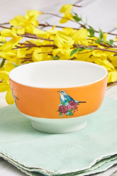 Karaca Flores Turuncu Çerezlik 11 Cm