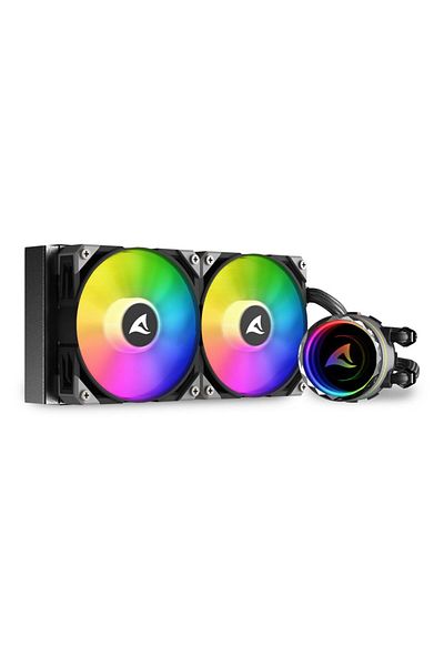 SHARKOON مبرد وحدة المعالجة المركزية السائل S80 RGB AIO