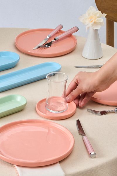 Karaca Lido 6-Person Ceramic Breakfast - 26 Piece Serving Set
