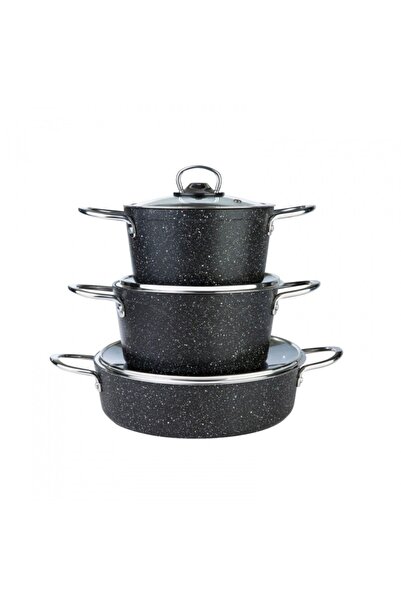 Cookplus Biogranite Panama 7-Piece Cookware Set