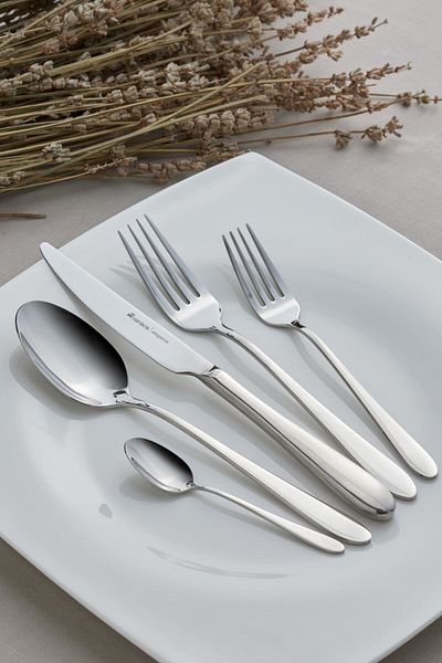 Karaca Silas 60 Piece Elegance Cutlery Set for 12 Persons