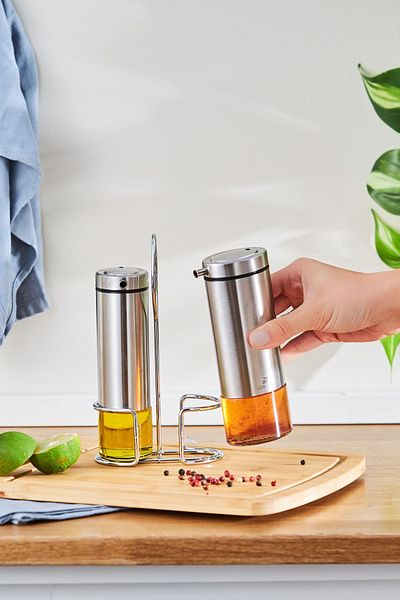 Karaca Walter Inox Oil Vinegar with Stand