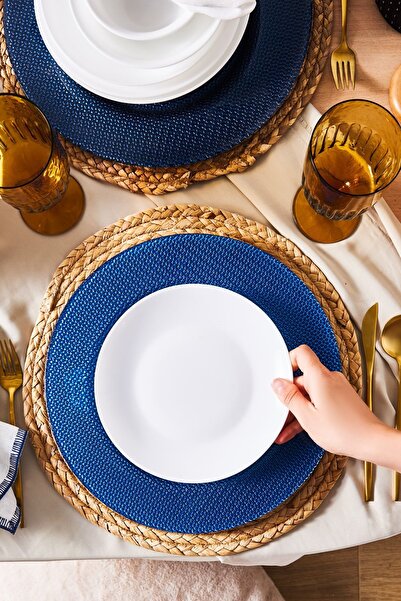 Karaca 22 cm Milano Opal Glass Cake Plate