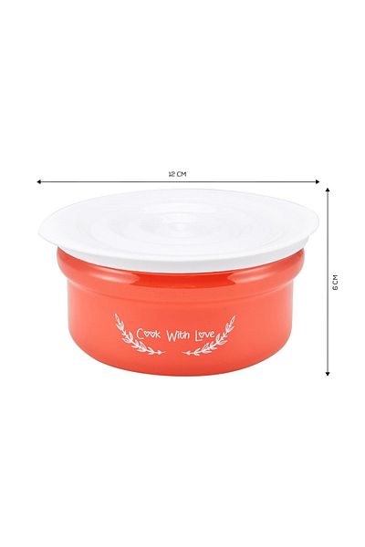 Cookplus With Love Coral Glass Storage Container