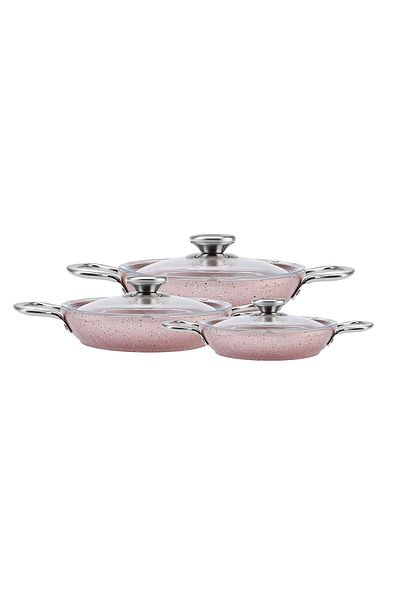 Karaca Ivy Biogranit 6 Piece Sahan Set Rose
