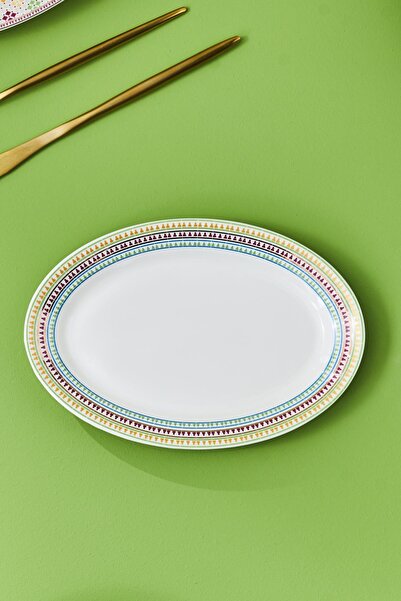 Karaca Block New Bone Boat Plate 20 cm