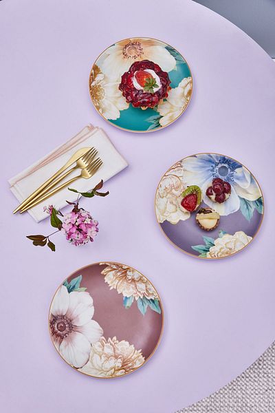 Karaca Serra 6-Person Cake Set 21 cm