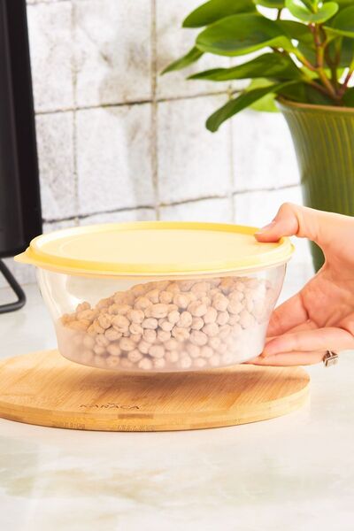 Karaca Forbs Sızdırmaz 1.5 Litre Sarı Saklama Kabı