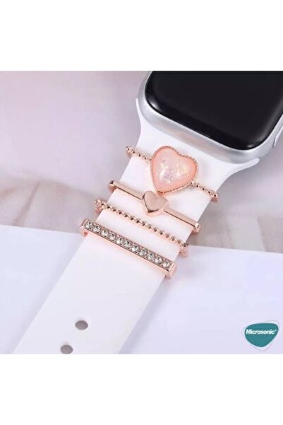 RG Teknoloji Forsis Aksesuar Charm Saat Kordon Aksesuar Rose/gold Apple Watch...