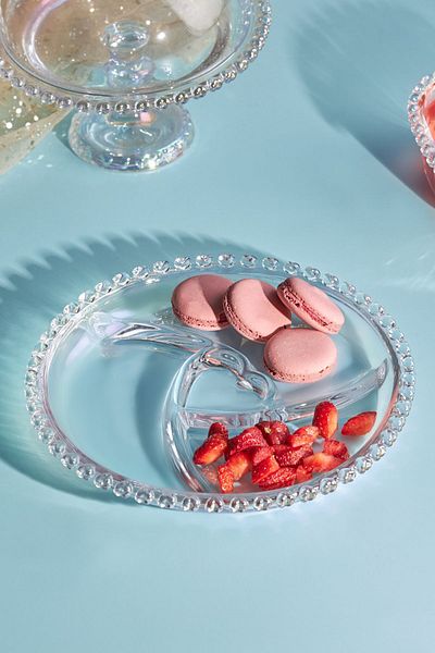 Karaca Rory Heart Serving Plate 23 Cm