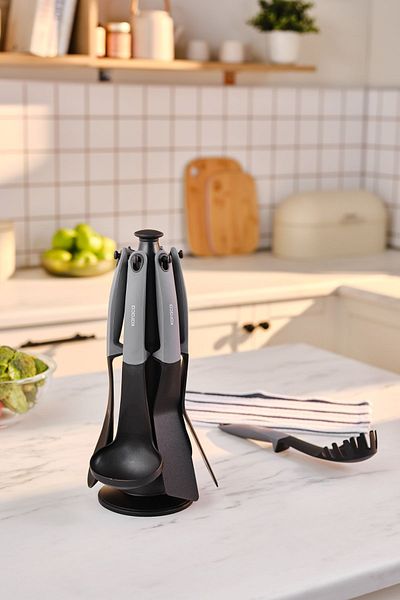 Karaca Rue 7 Pieces - Service Set with Stand