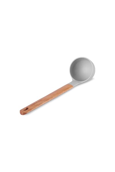 Karaca X Refika Wooden Handle Silicone Ladle 31.6 cm