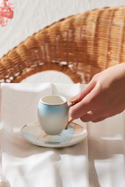 Karaca Candy 6-Person Coffee Cup Set 90 Ml