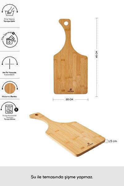 Karaca Puzzle Twig Bambu Kesme Tahtası 45 Cm