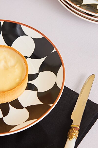 Karaca Silvia 6 Piece Porcelain Cake Set 19 Cm