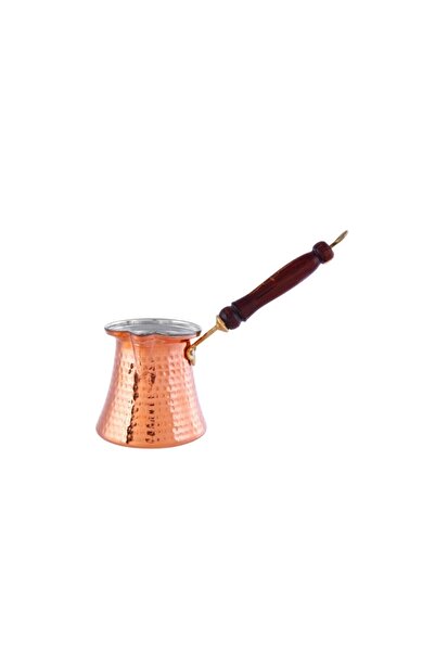 Karaca بلاد ما بين النهرين وعاء قهوة نحاسي صغير الحجم