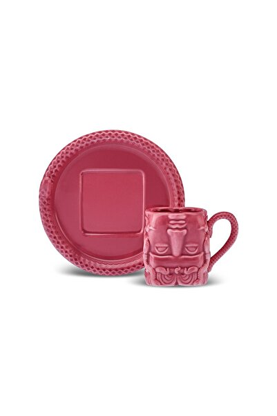 Karaca X İst Collection Medusa Türk Kahvesi Fincanı Pembe