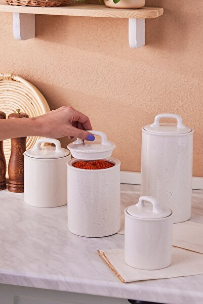 Karaca Mina 4-Piece Vacuum Cap Seasoning Set