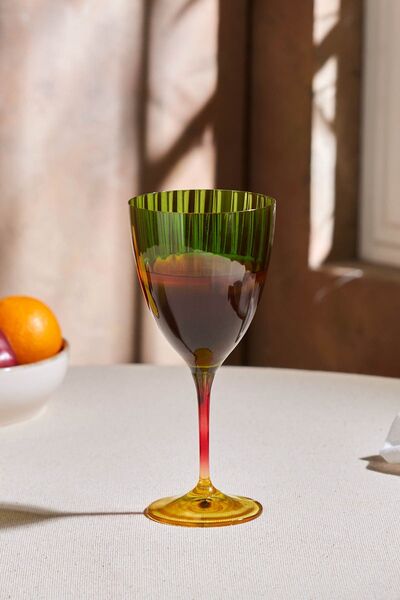 Karaca Dolce Cam Kadeh 400 ml Yeşil