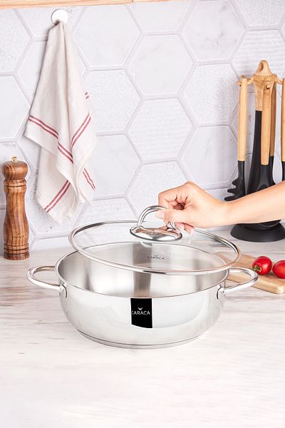 Karaca Jump Steel Karnıyarık Pot 30 cm