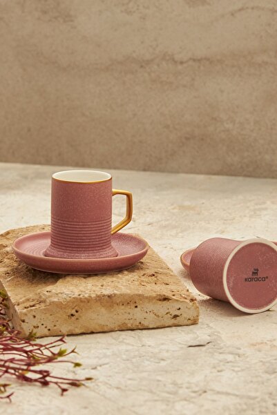 Karaca Spite 2 Kişilik Porselen Kahve Fincanı Takımı