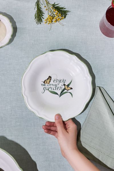 Karaca Little Garden Pit Plate 21 cm