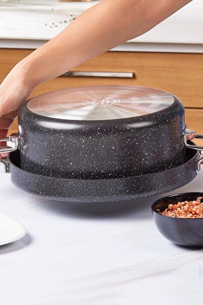 Karaca Biogranit Tencere Mutfaksever Biogranit Sarma Tenceresi 26 Cm