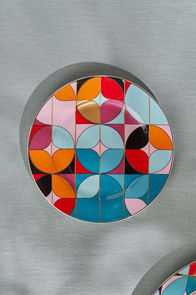 Karaca Frolic 19 cm Patisserie Plate