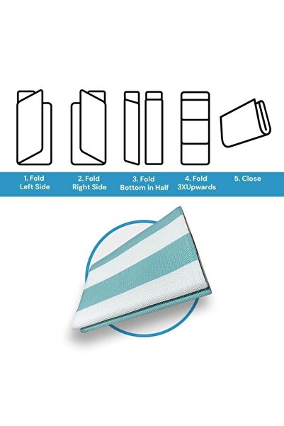 CRAFT HOME Plaj Hasırı 70x180