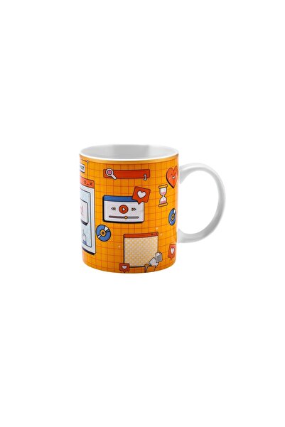 Karaca Motto Hello Kupa 360 Ml
