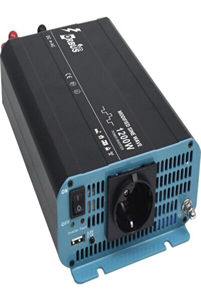 ORBUS 1200 WATT 12V İNVERTÖR ECO OLUSUM SOLAR
