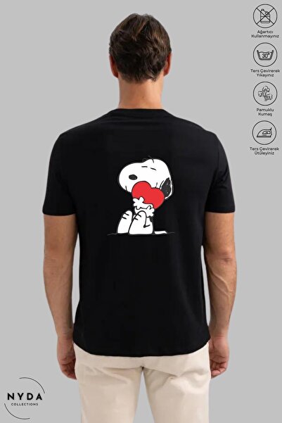 Nyda Collections Tricou cu mânecă scurtă, unisex, cu mânecă scurtă, imprimat ...