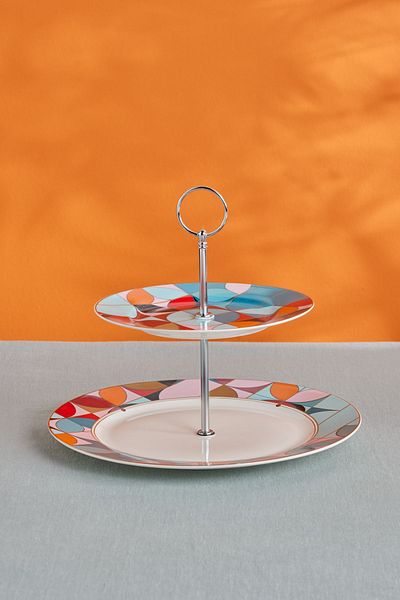 Karaca 35 cm Frolic Layered Cookie Holder
