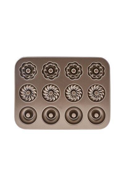 Karaca Multi Muffin Karbon Çelik 12'li Kek Kalıbı