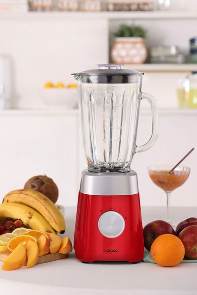 Karaca Multiblend Smoothie Blender Red 1000w