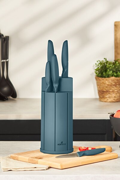 Karaca Proofcut Green 6 Parça Standlı Bıçak Seti