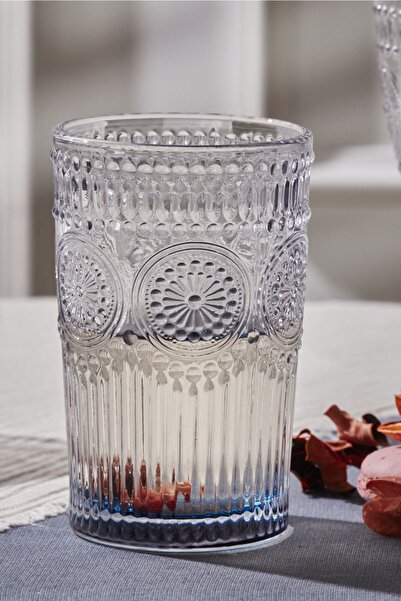 Karaca Sunflower Tekli Meşrubat Bardağı Mavi 332 ml