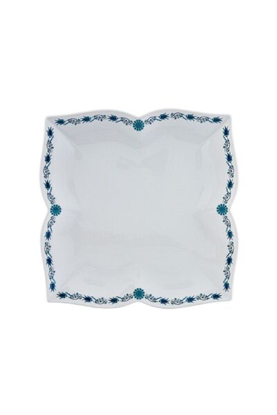 Karaca Iznik 32 Piece Square Breakfast Serving Set for 6 Persons