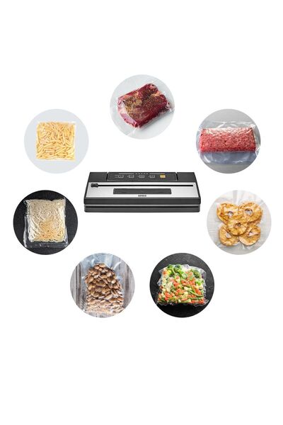Karaca Seal and Fresh İnox Vakum Makinesi 5 Adet Poşet ve 1 Adet Rulo Hediyeli