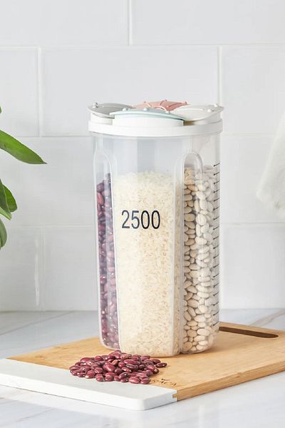 Karaca Linda 4 Compartment Storage Container 2500 Ml