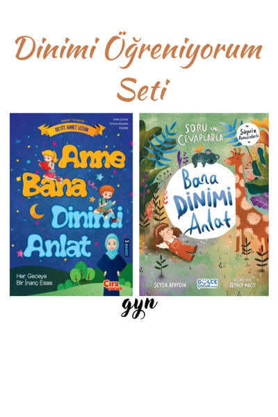 Çıra Yayınları Mom, Tell Me about My Faith and Tell Me about My Faith with Qu...