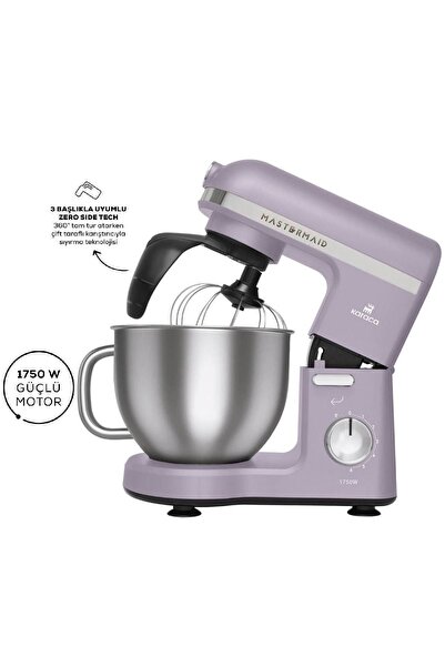 Karaca Mastermaid Chef Pro Çift Kollu Stand Mikser Cosmic Lilac 1750 W