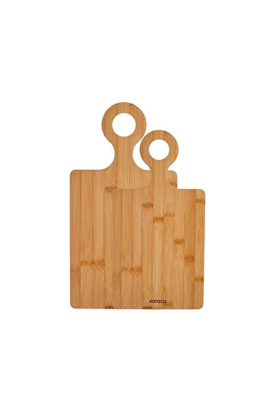 Karaca Dara 2'li Bambu Kesme Tahtası 33/39 Cm