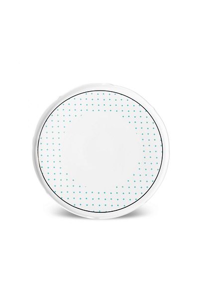 Karaca New Romantic Green Polka Dot Cake Stand 30 cm