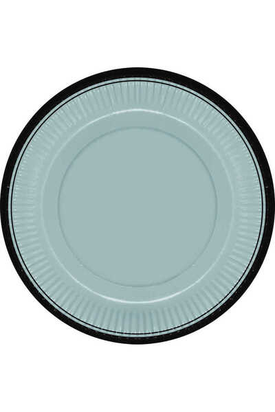 Kika Karton Tabak Retro Serisi Mavi Pakette 8 Ad  .Kullan At (Roll Up)