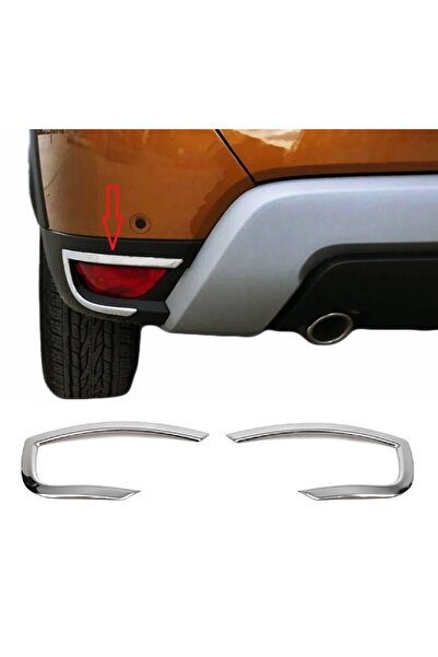 MYTUNİNG Dacia Duster Arka Reflektör Çerçevesi 2 Parça P.çelik 2018 Ve Sonrası