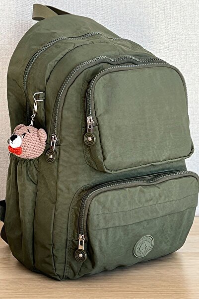 NEMO BAGS حقيبة ظهر مدرسية خضراء للجنسين للكمبيوتر المحمول وحقيبة السفر مقاوم...
