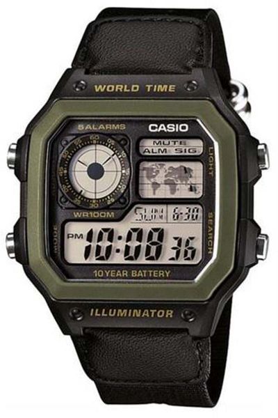 Casio Armbanduhr Modell Ae-1200whb-1bvdf