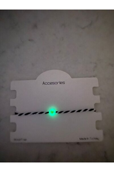 ALIŞVERİŞ AŞKIN Fosforlu Kalp Boncuk Beşiktaş Bileklik(FLAŞ IŞIĞI TUTULDUĞUNDA PARLAR)